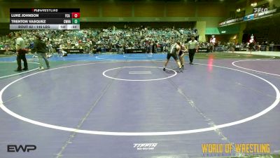 145 lbs Consi Of 32 #2 - Luke Johnson, FCA Idaho Gold vs Trenton Vasquez, Chiawana
