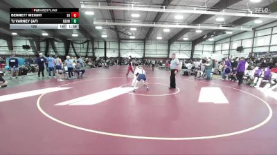 126 lbs Finals (4 Team) - Bennett Weight, Salem Hills vs TJ Varney (AF), North Summit