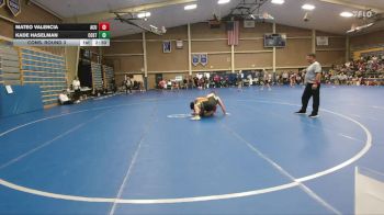 157 lbs Cons. Round 3 - Mateo Valencia, Arizona Christian University vs Kade Haselman, Colorado State