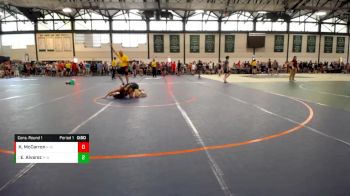 88-97 lbs Cons. Round 1 - Ethan Alvarez, Region Wrestling Academy vs Kalan McCarron, Lincoln Way Wrestling Club