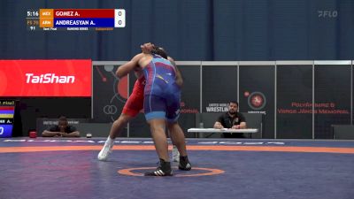 70 kg Semifinal - Austin Gomez, MEX vs Arman Andreasyan, ARM