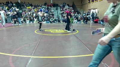 132 lbs Cons. Round 5 - Gemma Lopez, Cienega vs Katalyn Haws, Snowflake High School