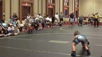 65 lbs Quarterfinals (8 Team) - Chase Gilbert, Armory Red vs Douglas Hazel, Steel Valley Silver