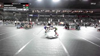 60 lbs Consi Of 8 #2 - Emerson Lai, Orchard South WC vs Wyatt Whitehead, Streaks Wrestling Club