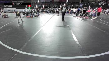 55 lbs Consi Of 8 #2 - Pj Woods, Bitetto Trained Wrestling vs Harrison Ucci, Stafford