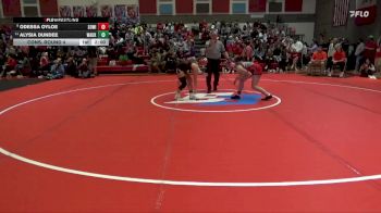 125 lbs Cons. Round 4 - Odessa Oyloe, South Winneshiek vs Alysia Dundee, Waukon