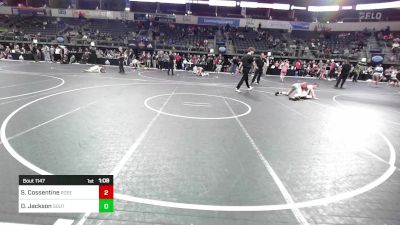 150 lbs Final - Seth Cossentine, Roseau vs Daniel Jackson, Southern Illinois Bulldog WC