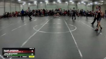 132 lbs Round 1 (8 Team) - Blake Anderson, Central York Wrestling Club vs Jake Beaumont, Full Circle