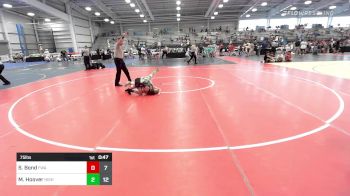 75 lbs Rr Rnd 1 - Sully Bond, Felix Wrestling Academy vs Myles Hoover, High Rollers