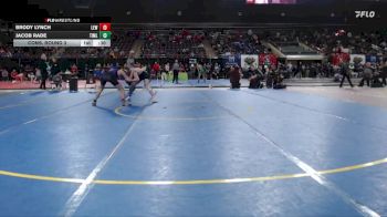 120 lbs Cons. Round 3 - Jacob Rade, Timberlake vs Brody Lynch, Lewiston