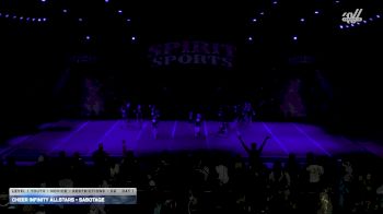 Cheer Infinity Allstars - Sabotage [2026 L1 Youth - Novice - Restrictions - D2 Day 1] 2026 Spirit Sports Myrtle Beach Nationals