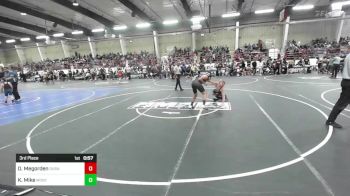 146 lbs 3rd Place - Owen Megorden, Durango WC vs Khamai Mike, Montezuma Creek Roughnecks