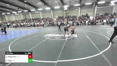 146 lbs 3rd Place - Owen Megorden, Durango WC vs Khamai Mike, Montezuma Creek Roughnecks