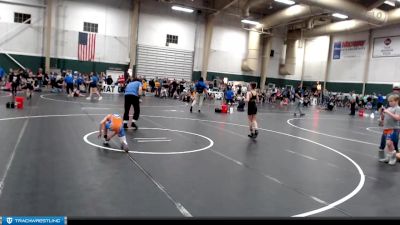 85-92 lbs Semifinal - Caden Sova, Jr. Cougars vs Jaxon Ebner, Kearney Matcats