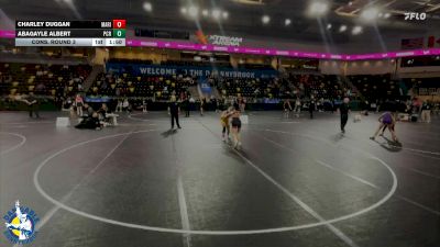 115 lbs Cons. Round 3 - Abagayle Albert, Prairie, Cedar Rapids vs Charley Duggan, Marion