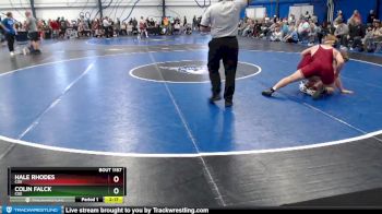 Silver 165 lbs Cons. Round 3 - Hale Rhodes, Coe vs Colin Falck, Coe