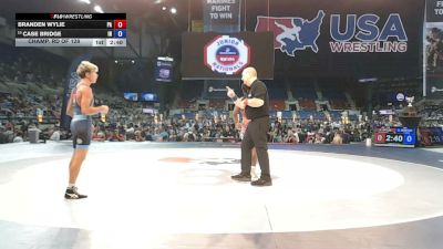 126 lbs Champ. Rd Of 128 - Branden Wylie, Pennsylvania vs Case Bridge, Indiana