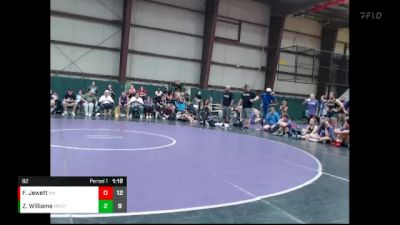 82 lbs Finals (8 Team) - Fern Jewett, Black Mambas vs Zolah Williams, Missouri BattleGear Purple