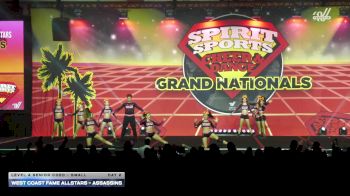 West Coast Fame Allstars - ASSASSINS [2026 L4 Senior Coed - Small Day 2] 2026 Spirit Sports Grand Nationals