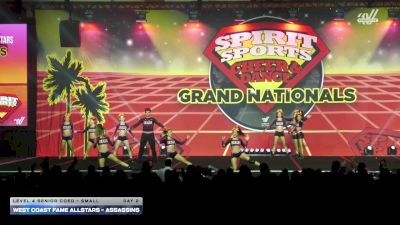 West Coast Fame Allstars - ASSASSINS [2026 L4 Senior Coed - Small Day 2] 2026 Spirit Sports Grand Nationals