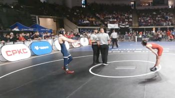 D 2 126 lbs Quarterfinal - Alex Rozas, Teurlings Catholic vs Jake Volz, Archbishop Hannan