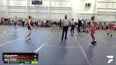 96 lbs Round 4 (6 Team) - Beau Finnick, U2 Upstate Uprising vs Micah Brown, 84 Athletes