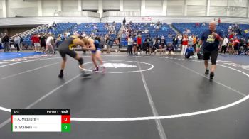 123 lbs Champ. Round 2 - Aidan McClure, Fitz Wrestling Academy vs Damien Starkey, Snider