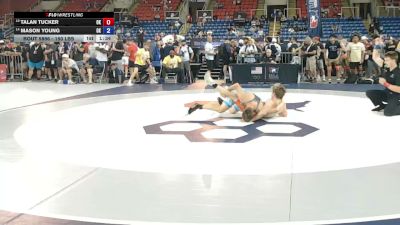 150 lbs Champ. Rd Of 32 - Talan Tucker, Oklahoma vs Mason Young, Oklahoma