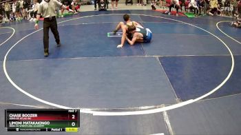 125 lbs Round 2 - Chase Boozer, Sons Of Atlas WC vs Limoni Matakaiongo, Iron Co Wrestling Academy