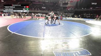 150 lbs Cons. Semi - Isaac Padilla, Pitman vs Luis Rosas, Manteca