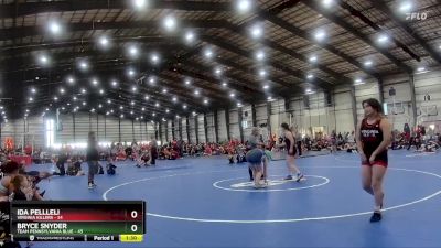 180 lbs Semis - R1 Wb - Bryce Snyder, Team Pennsylvania Blue vs Ida Pellleli, Virginia Killers