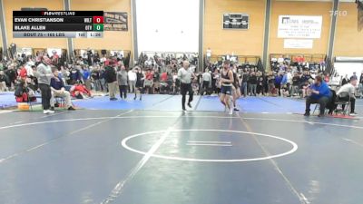 165 lbs Round Of 32 - Evan Christianson, Wilton vs Blake Allen, Otter Valley