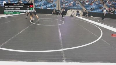 174 lbs Champ. Round 2 - Will Vander Luitgaren, Grand View (Iowa) vs Christion Griggs, Benedictine College