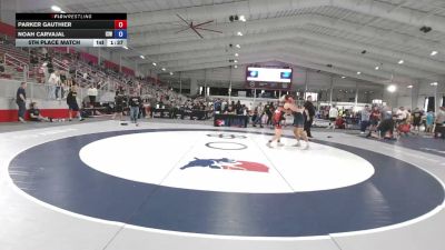 157 lbs 5th Place Match - Parker Gauthier vs Noah Carvajal, Izzy Style Wrestling
