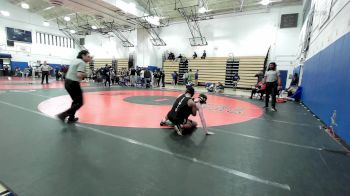 124 lbs 5th Place - Andre Gordon, Francis Lewis-PSAL vs Flynn Mcdonald, Xavier