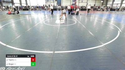 138 lbs Consi Of 32 #1 - Jacob Taplin, MN vs Jacob Roger, NY