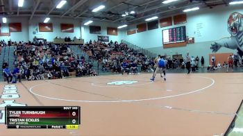 120 lbs Quarterfinal - Tristan Eckles, East Liverpool vs Tyler Turnbaugh, Ontario