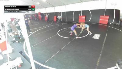 125 lbs 3rd Place Match - Sophie Shermak, Panthers Academy Of Wrestling vs Naima Ochoa, Legacy Wrestling Center