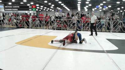 132 lbs Rr Rnd 1 - Michael Canova, Iron Faith Gold - HSB vs Xander Parra, Grizzly Wrestling Club - HSB