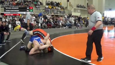 197 lbs Semifinal - Myles Johnson, Ohio Northern vs John Santowski, Washington & Lee