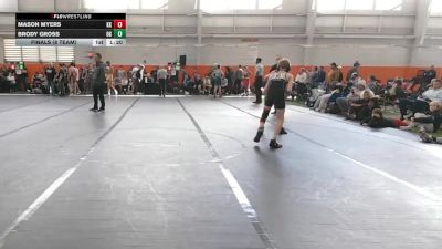 92 lbs Finals (8 Team) - Mason Myers, Kardiac Kidz vs Brody Gross, Ohio Gold
