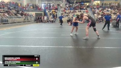 215 lbs Cons. Round 5 - Brandon Lewis, Archbishop Curley vs Steven Ramirez, DeMatha Catholic