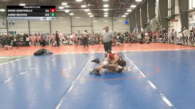 88 lbs Round 4 (1:30pm Friday) - David Quintanilla, Florida Elite vs Jared Brooks, Terps Xpress