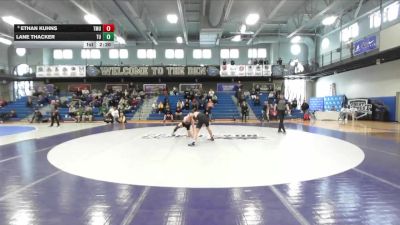 157 lbs Cons. Round 1 - Ethan Kuhns, Thomas More vs Lane Thacker, Tiffin