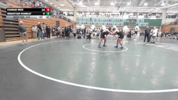215 lbs Cons. Round 4 - Sebastian Hamblet, Villa Park vs Conrad Weis, Carlsbad