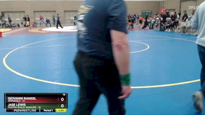 80 lbs Semis (4 Team) - Giovanni Rangel, Springfield vs Jase Lewis, Fosston-Bagley Brawlers