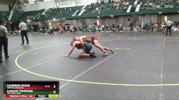 197 lbs Cons. Round 3 - Cameron Wood, Central Michigan vs Karson Tompkins, Air Force Prep