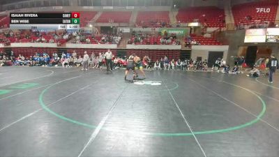 285 lbs Round 4 - Placement (4 Team) - Ben Wise, Northwest Eaton vs Isaiah Rivera, Conroe Caney Creek