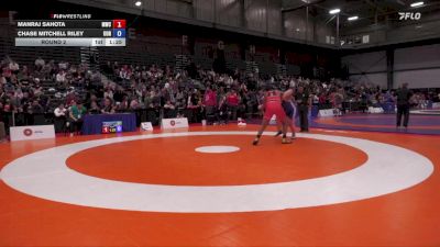 110kg Round 2 - Manraj Sahota, Matmen Wrestling Club vs Chase Mitchell Riley, Top Gun Wrestling Club