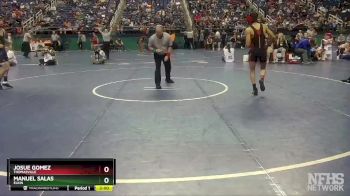 1A 113 lbs Quarterfinal - Josue Gomez, Thomasville vs Manuel Salas, Elkin